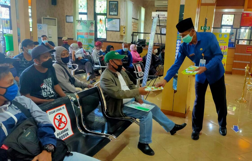 KB Samsat Talangagung Sosialisasikan Program Diskon Ramadhan Kepada Wajib Pajak