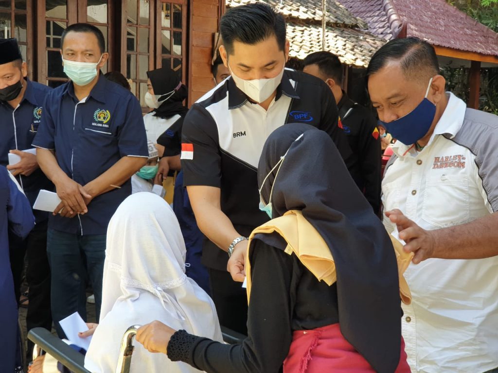 Rangkul PWI Malang Raya, BPF Malang Gelar Baksos di Panti Asuhan Al Kaaf Jabung