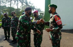 Danrem 083/Bdj Hadiri Taklimat Akhir Audit Kinerja Itjen TNI Periode II TA 2021