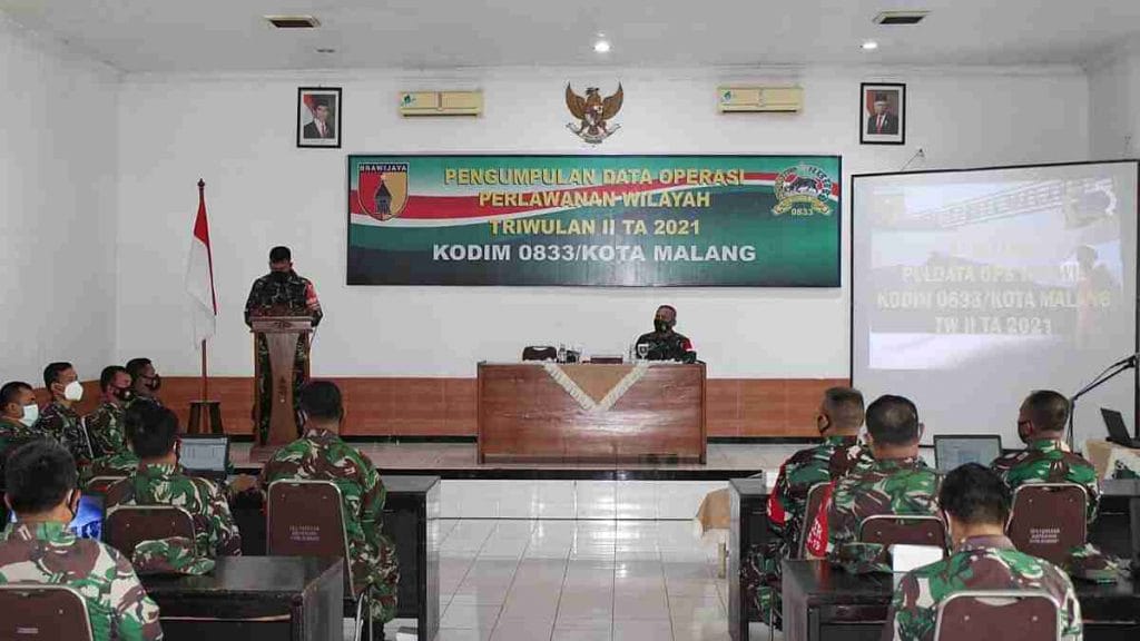 Kota Malang Buka Giat Kumpulan Data Operasi Perlawanan Wilayah TA. 2021