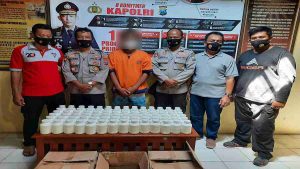 Miliki 84 Pil Trex, Pemuda Asal Kalirejo Diciduk Polisi