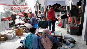 PMI Jember Himpun 41 Kantong Darah di Mayang