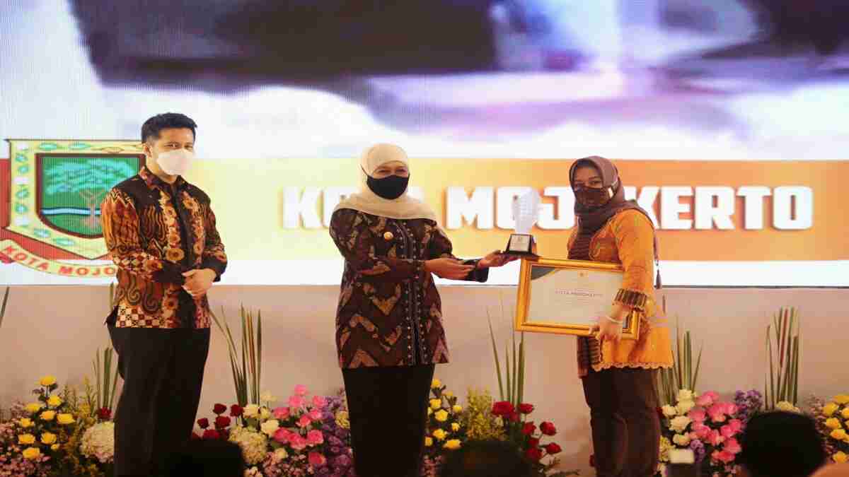 Pemkot Mojokerto Raih PPD Terbaik III se-Jatim