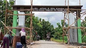 Warga Desa Klekehan Tidak Akan Pernah Lupa Jasa TMMD ke 110