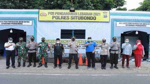 Forkopimda Pantau Penyekatan di Perbatasan Situbondo – Probolinggo