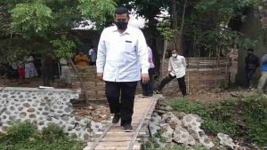 Habib Hadi Tinjau Plengsengan Ambrol, Wacana Jalan Tembus Glaser-Maramis Mencuat