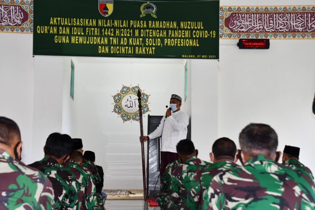 Tingkatkan Keimanan, Korem 083/Bdj Gelar Nuzulul Qur’an 1442 H