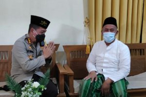 Jelang Akhir Bulan Ramadhan, Kapolresta Malang Kota Sowan ke Ketua PWNU Jatim
