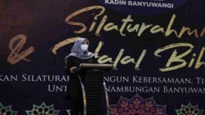 Ipuk Fiestandani Ajak Kadin Support Anak Muda Banyuwangi