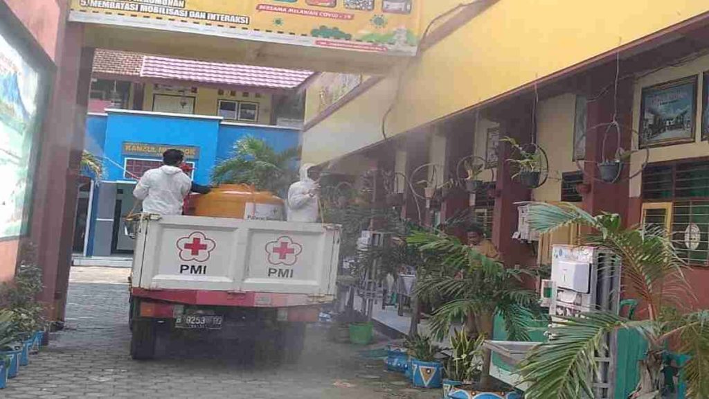 Paska Haul Habib Soleh, Lokasi Sekitar Disemprot 1000 Liter Disinfektan