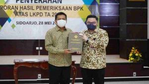 Pemkab Kediri Lima Kali Berturut-turut Raih WTP