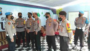 Propam Mabes Polri Cek Kesiapsiagaan Personel Pos Pam Lebaran Banyuglugur