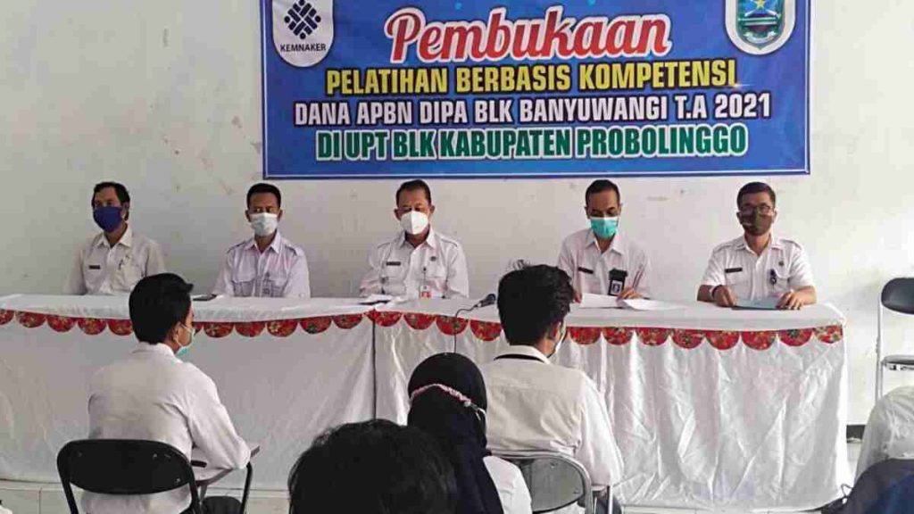 BLK Kabupaten Probolinggo Berikan Pelatihan Berbasis Kompetensi Lima Kejuruan