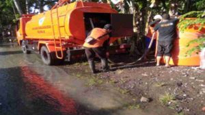BPBD Bantu Air Bersih dan Makan Warga Terdampak Banjir