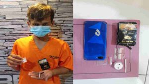 Budak Sabu Tertek Pare Diciduk, Dua Paket Sabu Disita