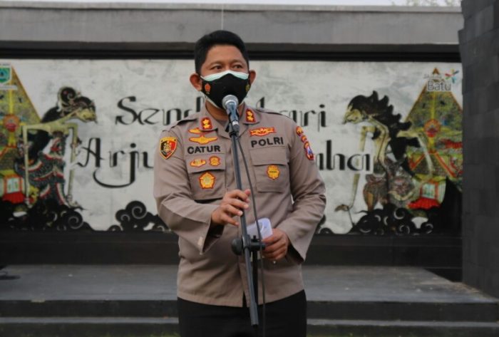 Kapolres Batu Ikut Dalam Pembukaan Lomba Seni Tari se-Kota Wisata Batu
