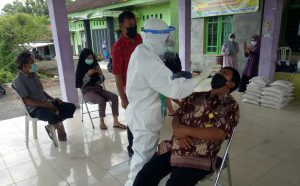 Satgas Penanganan Covid-19 Bangkalan, Secara Masif Rapid Test Pengendara di Pelabuhan Kamal Barat