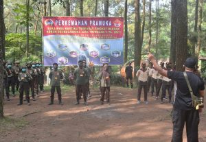 Korem 083/Bdj Gelar Persami Saka Wira Kartika di Bumi Perkemahan Bedengan
