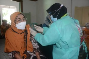 Purnawirawan dan Warakauri TNI AD Malang Raya, Jalani Vaksinasi Astrazeneca Tahap II