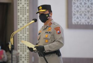 Kombes Pol Dr Leonardus Resmi Lepas Jabatan Kapolresta Malang Kota