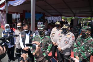 Pangdam V/Brw : Tim Gabungan Vaksinator TNI Polri Siap Turun ke Lapisan Masyarakat