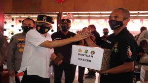 Kapolres Batu Ikuti Open Ceremonial Bakti Sosial Kesehatan di Kecamatan Kasembon