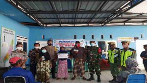 BLT DD Tahap III Desa Kotakan Cair, 110 Keluarga Penerima Manfaat Sumringah Dapat Bantuan