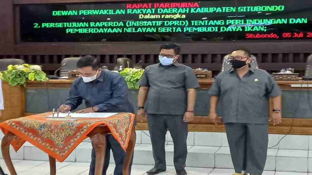 DPRD Situbondo Setuji Raperda Tentang Perlindungan dan Pemberdayaan Nelayan serta Pembudidaya Ikan