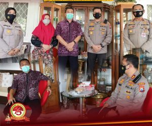 Kapolresta Malang Kota Dapat Wejangan dari Mantan Kapolda Kalsel, Jelang HUT Bhayangkara ke-75