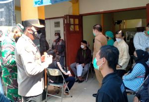 Kapolresta Malang Kota Cek Langsung Pelaksanaan Vaksinasi di Tingkat Puskesmas