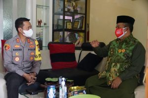 Sebagai Warga Baru, Kapolres Malang Kunjungi Ketua PCNU Kabupaten Malang