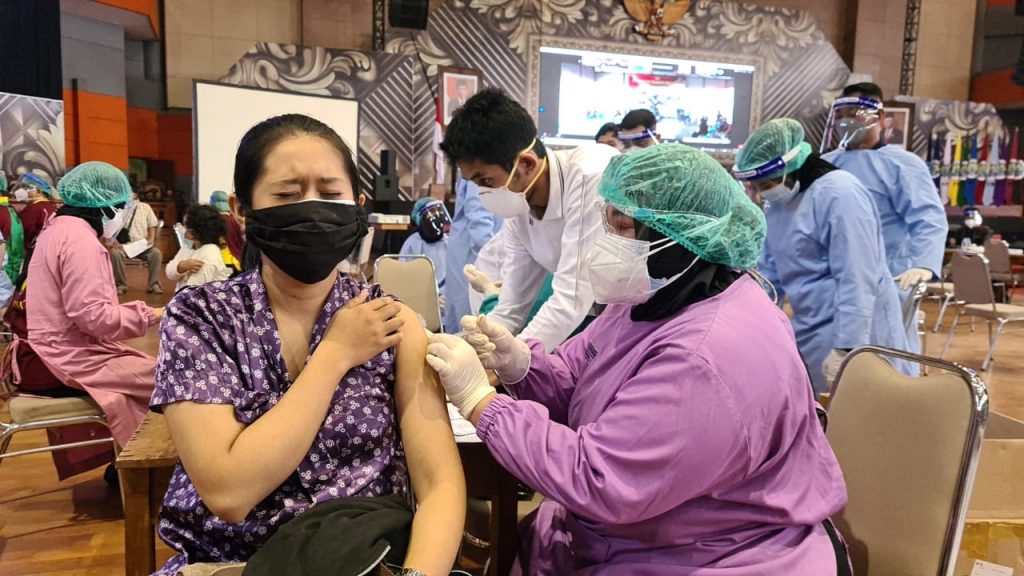 Dukung Program Vaksinasi Nasional, Korem 083/Bdj Targetkan 15.000 Dosis