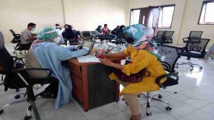 KSOP Kelas IV Panarukan dan KKP Probolinggo Gelar Vaksinasi Covid-19