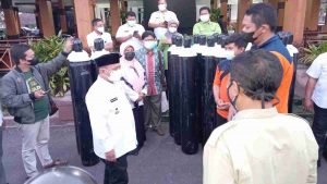 Satgas Covid-19 Situbondo Terima Bantuan 45 Tabung Oksigen dari Pemprov Jatim