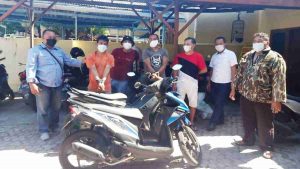 Kurang dari Satu Jam, Pelaku Curanmor yang Beraksi di Jalan Raya Panji Diringkus Polisi