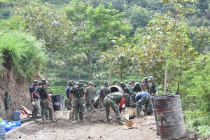 TMMD ke-111 Harapan Baru Sektor Pariwisata di Kaki Gunung Lawu