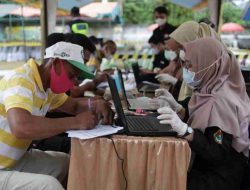 BAIS Gelar Vaksinasi Massal di Pesanggaran Banyuwangi, Sediakan 2500 Dosis Vaksin