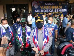 Kapolda Jatim Ajak Aremania Jadi Pelopor Vaksinasi