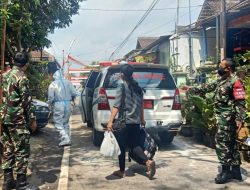 Korem 083/Bdj Terus Pantau Percepatan Pemindahan Pasien Isoman ke Isoter