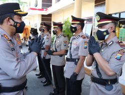 Jelang Perpindahan Kapolres, Polres Batu Gelar Sertijab Kabag, Kasat dan Kapolsek Jajaran