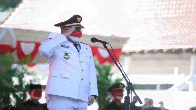 Mas Bup Jadi Inspektur Upacara HUT RI di Pendopo Panjalu Jayati