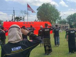 Puluhan Relawan SOLID Ikuti Upacara Bendera HUT RI