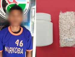 Seribu Butir Double L Disita dari Pengedar Asal Wates Kediri