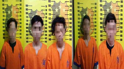 Diduga Edarkan Pil Trex, 5 Pemuda Diciduk Polisi