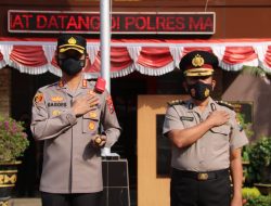 Jelang Bakti Pensiun Kompol Adi Naik Pangkat Menjadi AKBP