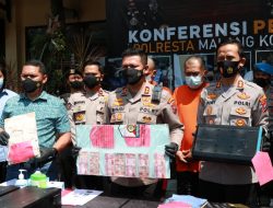 Satreskrim Polresta Malang Kota, Tangkap Vendor ATM Bobol Uang Ratusan Juta