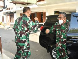 Paku Korem 083/Bjd Sambut Kedatangan Tim Irditkuad