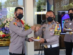 Hari Lalu Lintas Bhayangkara ke-66, Polres Malang Raya Gelar Baksos Kemanusiaan di Mapolres Batu