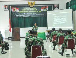 Korem 083/Bdj Gelar Rakor KB Kesehatan, Upaya Pembinaan Ketahanan Keluarga