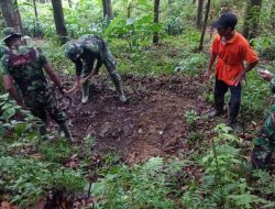Satgas TMMD ke-112 Mulai Laksanakan Pembuatan Tandon Air